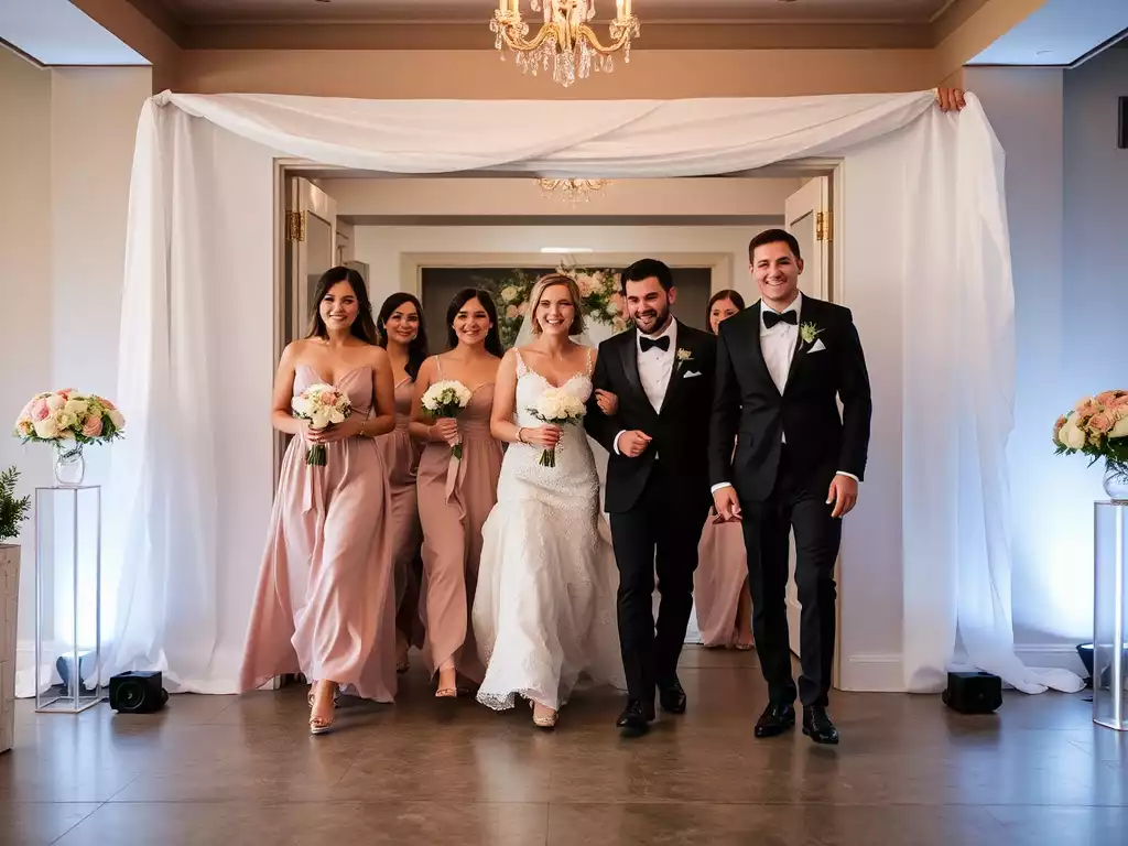 creative wedding grand entrance songs for the bridal party