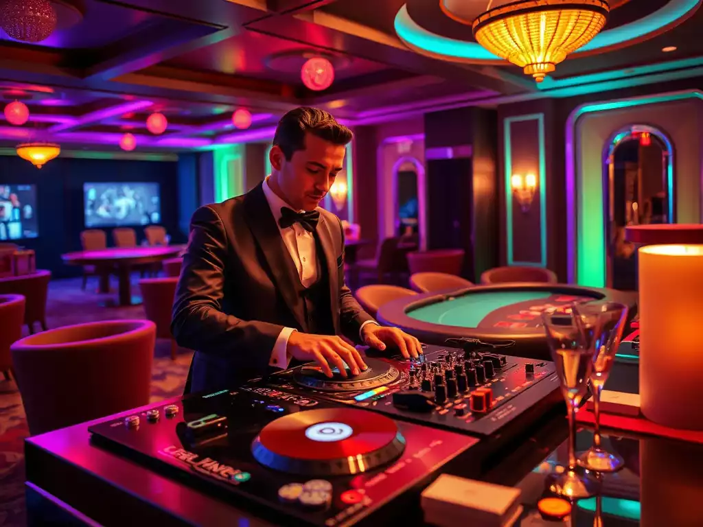 DJ tips for hosting a high stakes casino night party