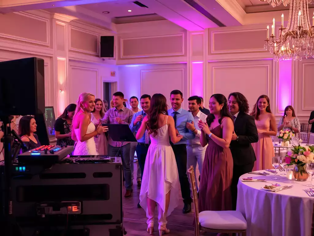interactive wedding DJ games and song request tips for guests
