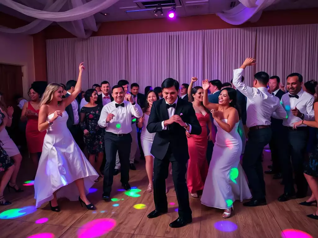 high-energy wedding reception dance floor hits to keep guests moving