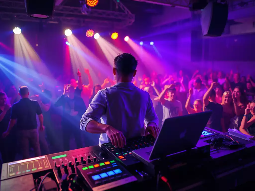 how a professional DJ creates momentum with intro music for top performers