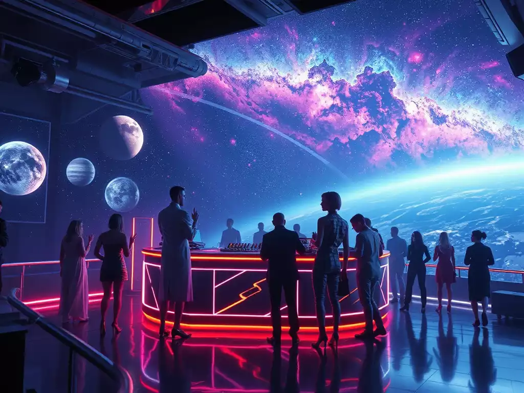 Galactic Party Beats for Celebrations