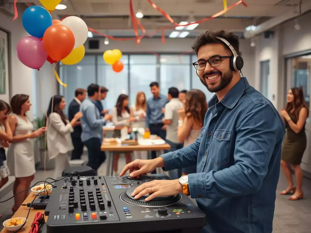 Local DJs for Employee Appreciation